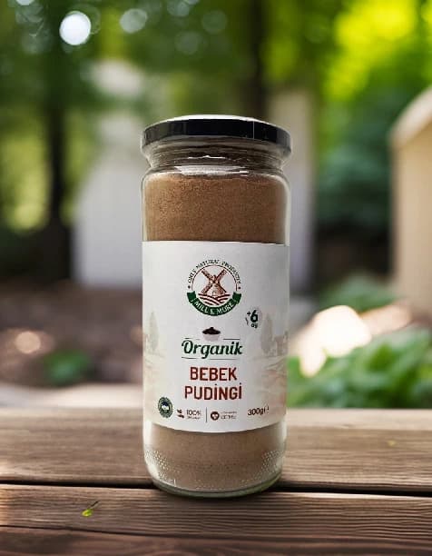 Organik Bebek Pudingi 300 g +6 Ay