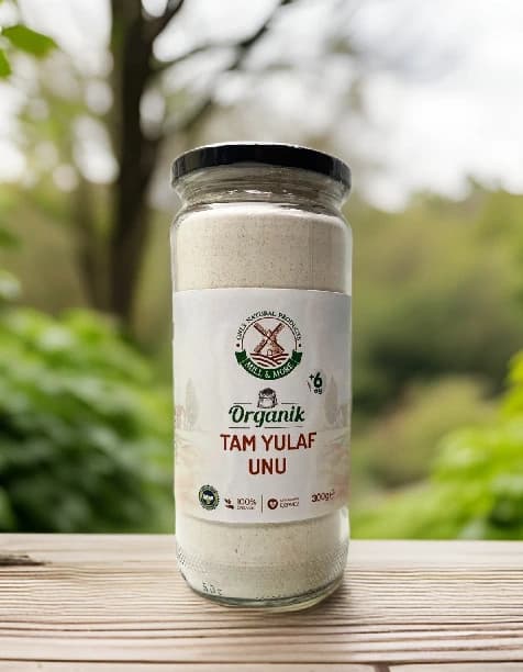 Organik Tam Yulaf Unu 300 g +6 Ay