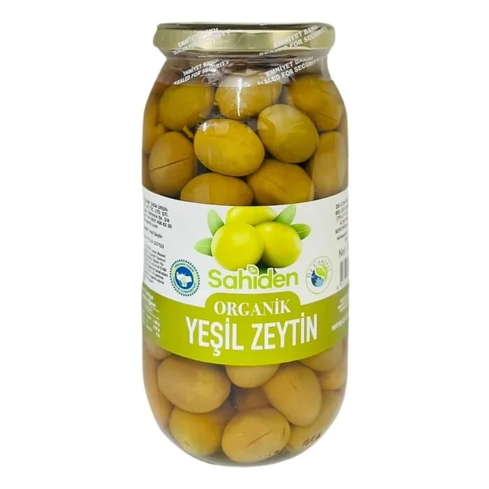 ORGANİK YEŞİL ZEYTİN - 600 GR