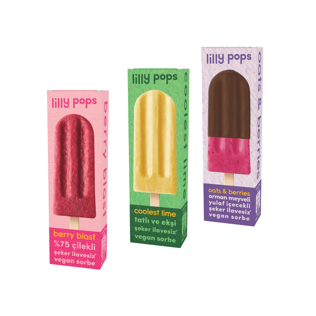 Lilly Pops Vegan Paket Dondurma