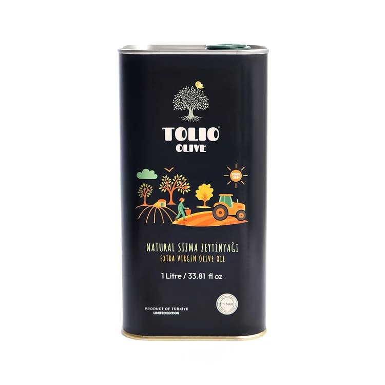 2025-26 Erken Hasat Soğuk Sıkım Naturel Sızma Zeytinyağ 1L