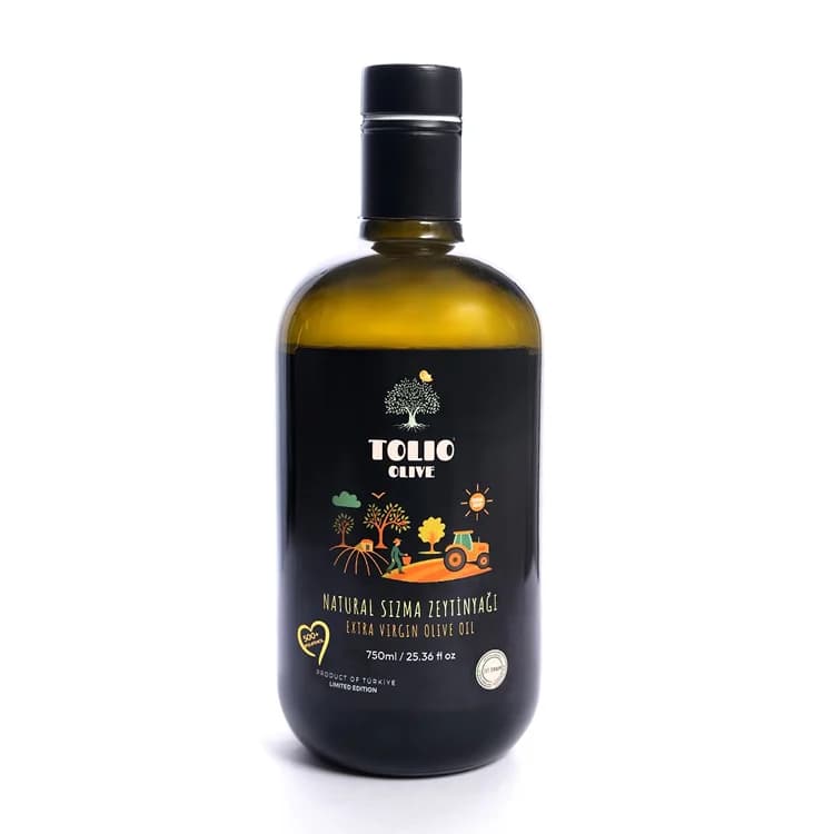 2025-26 Organik Erken Hasat Ultra Yüksek Polifenollü ( 500+ ) Ayvalık Zeytinyağ 750ml