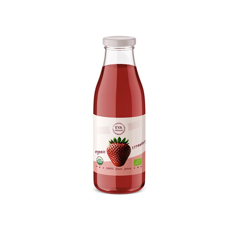 Eya Organik Çilek Suyu 250 Ml
