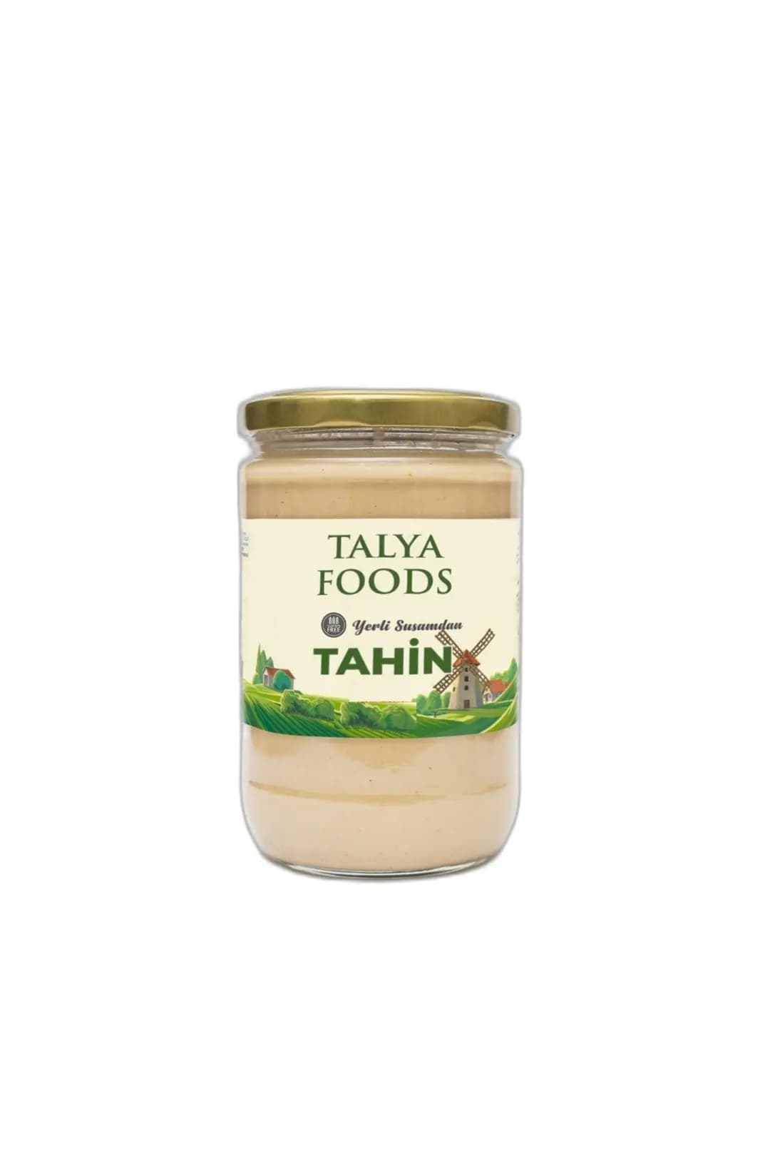 Talya Foods Glutensiz Yerli Susamdan Çiğ Tahin 960g