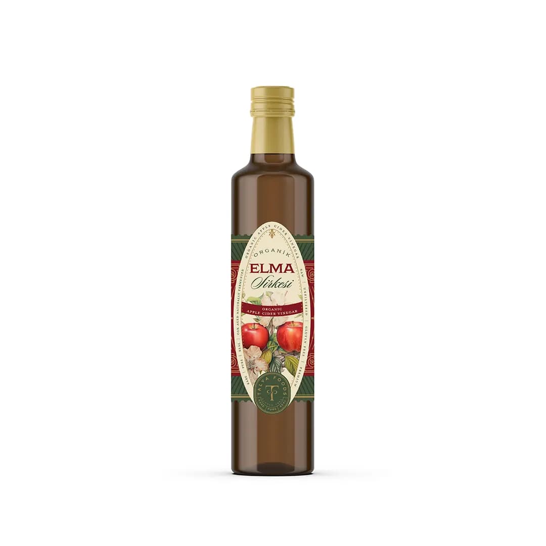 Talya Foods Premium Organik Elma Sirkesi 500 Ml