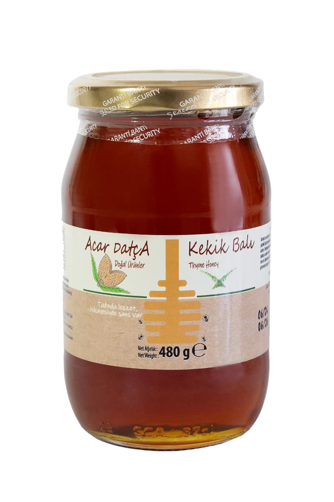 Datça Kekik Balı - 480 gr kavanoz