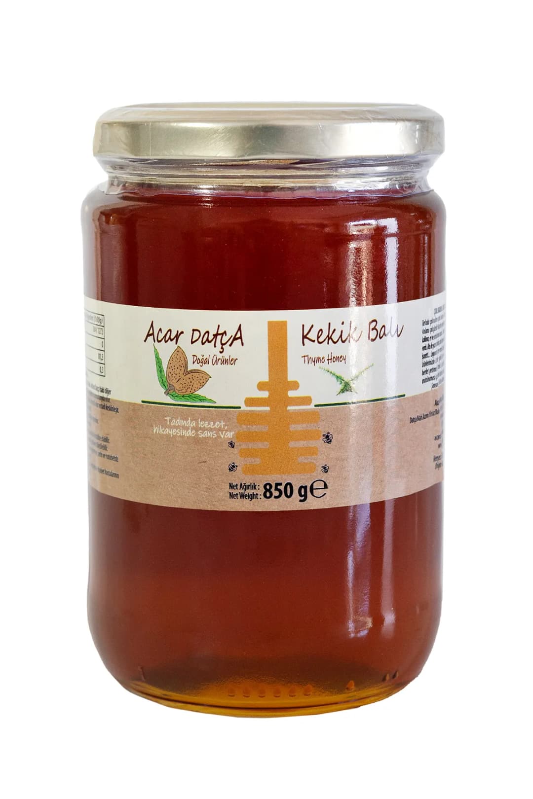 Datça Kekik Balı - 850 gr kavanoz