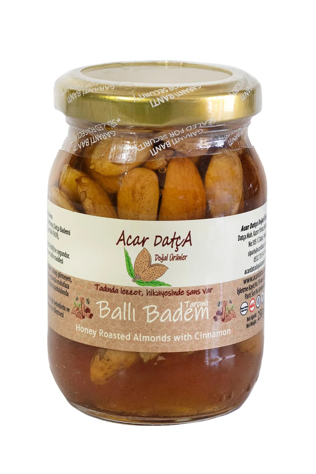Ballı Badem - 250 gr kavanoz