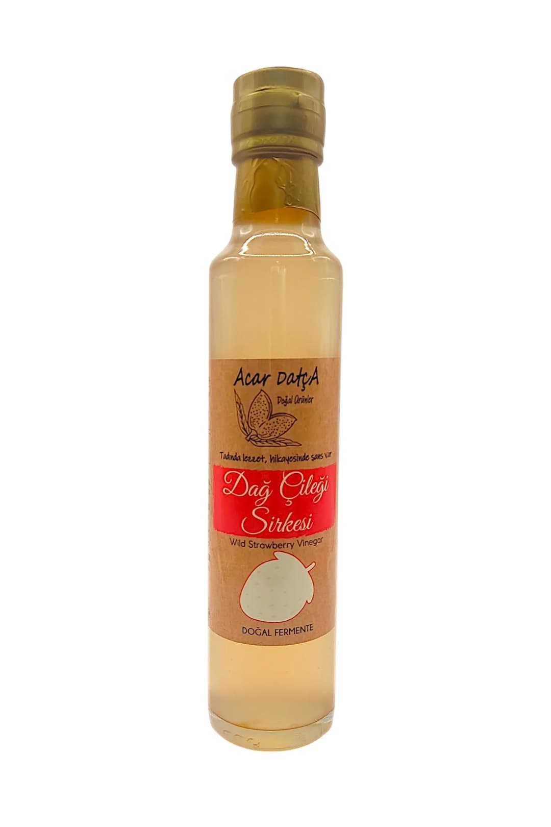 Dağ Çileği Sirkesi - 250 ml şişe