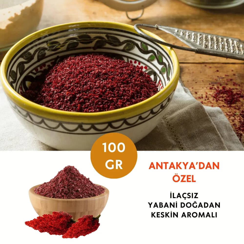Antakya Özel Lezzetler Yabani Sumak (100 gr)