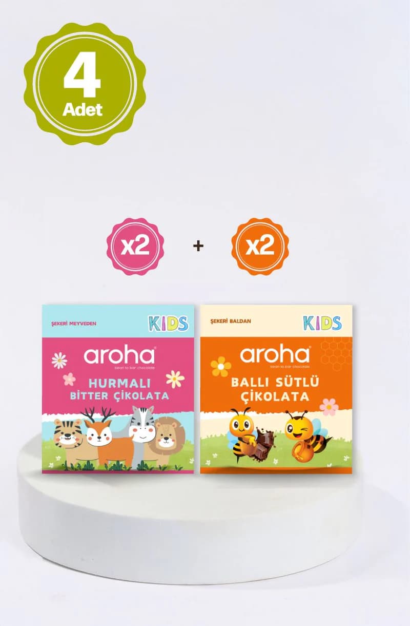 Kids 4'lü Çikolata Tadım Seti
