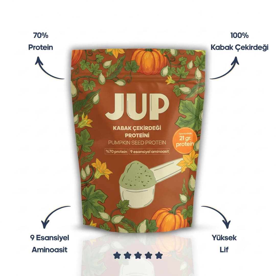 JUP Kabak Çekirdeği Proteini 120 gr