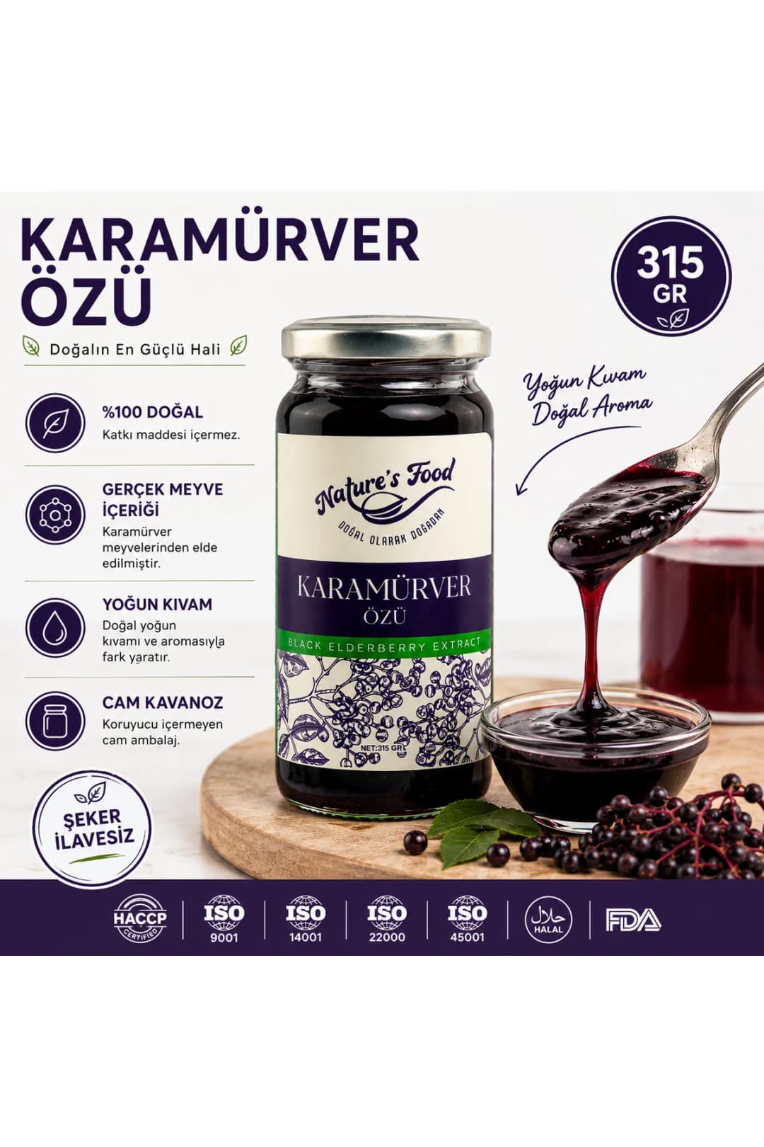 Karamürver Özü 315gr Antioksidan