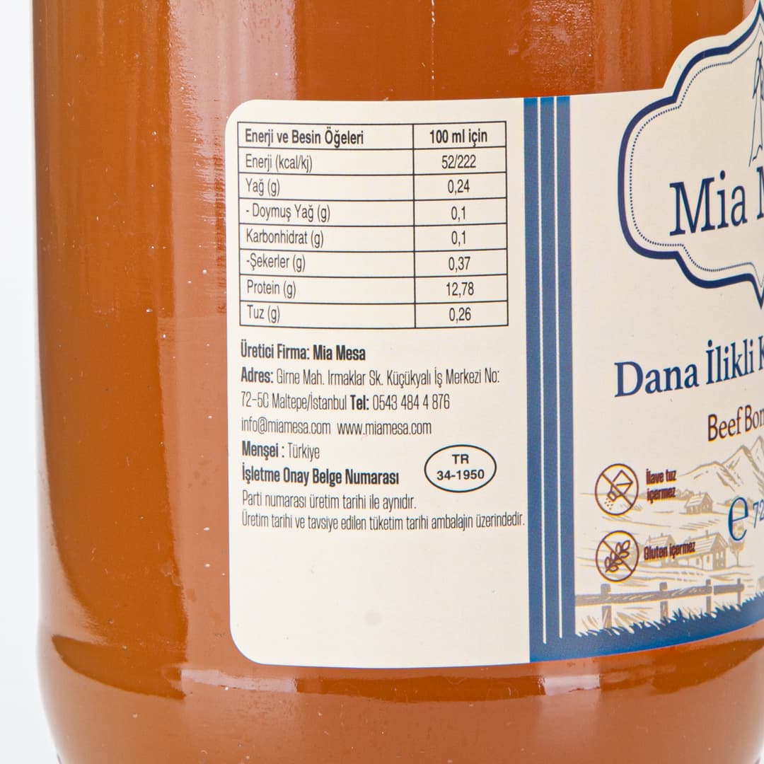 Dana İlikli Kemik Suyu 720 ml