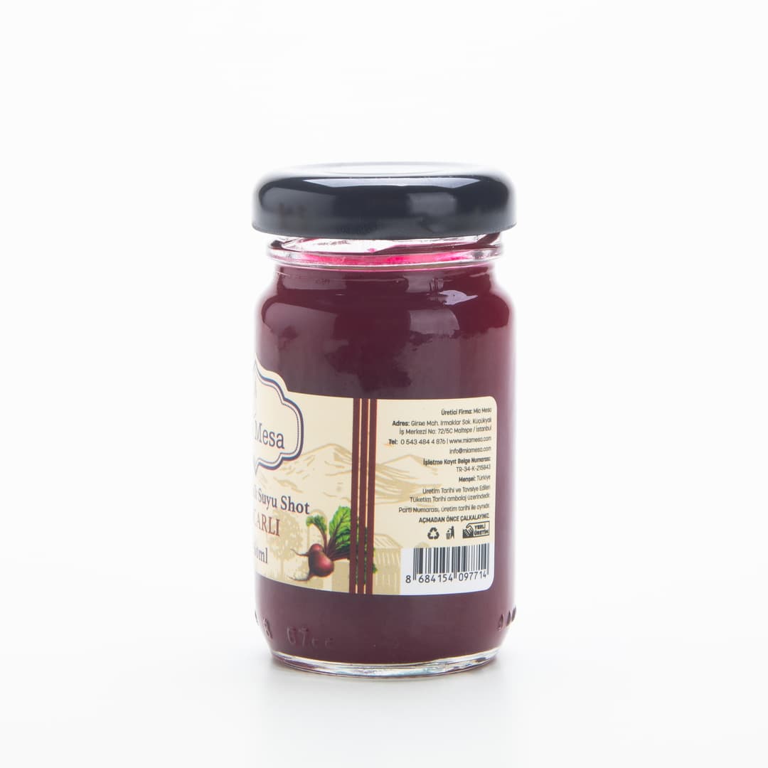İlikli Kemik Suyuna Pancarlı Shot Seti 12*60 ml