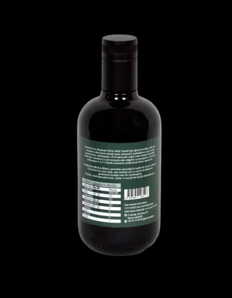 %0,2 Asit 0,5 lt Filtresiz Zeytinyağı, Erken Hasat, Soğuk Sıkım-Tek Bahçe