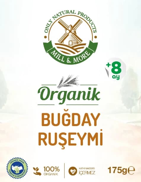 Organik Buğday Ruşeymi 175 g +8 Ay