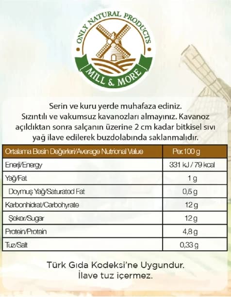 Organik Tuzsuz Domates Salçası 650 g