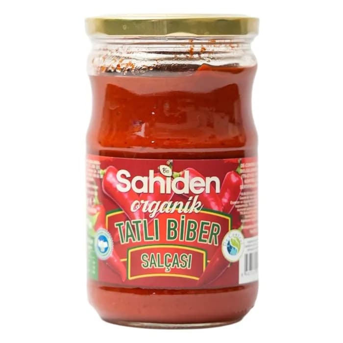 ORGANİK TATLI BİBER SALÇASI - 660 GR
