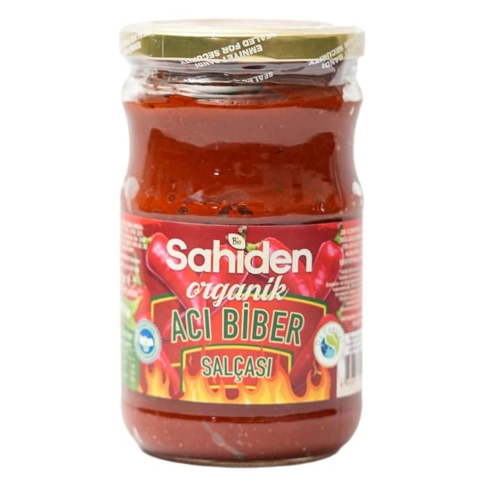 ORGANİK ACI BİBER SALÇASI - 660 GR