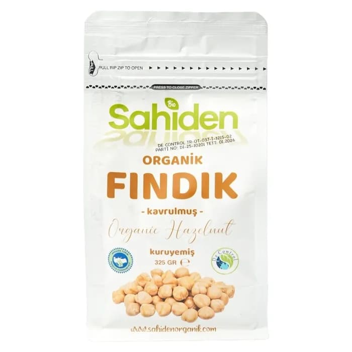 ORGANİK KAVRULMUŞ FINDIK - 325 GR