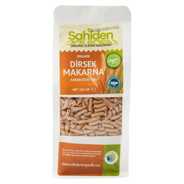 ORGANİK KARABUĞDAY DİRSEK MAKARNA - 350 GR