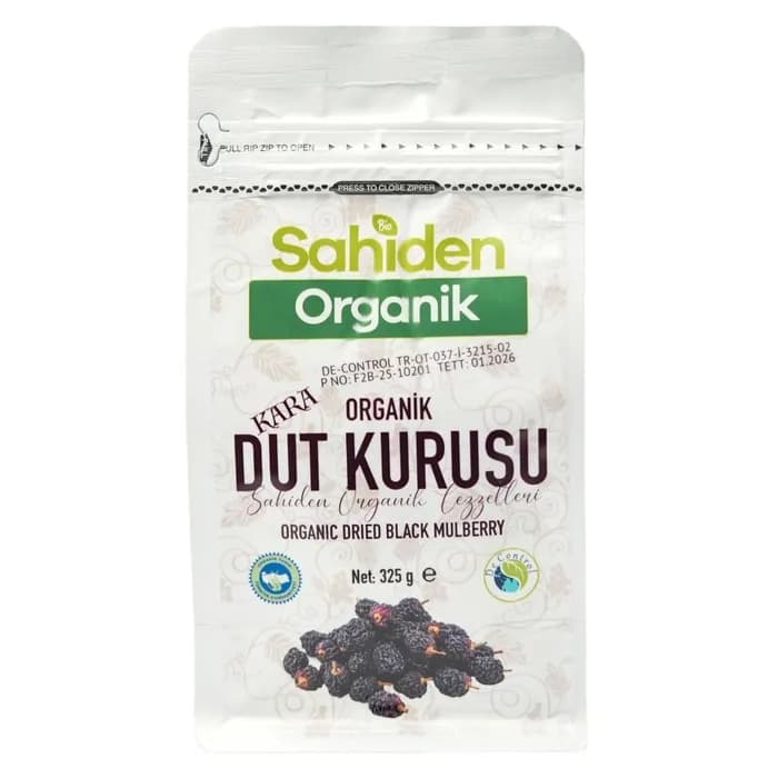 ORGANİK SİYAH DUT KURUSU - 325 GR
