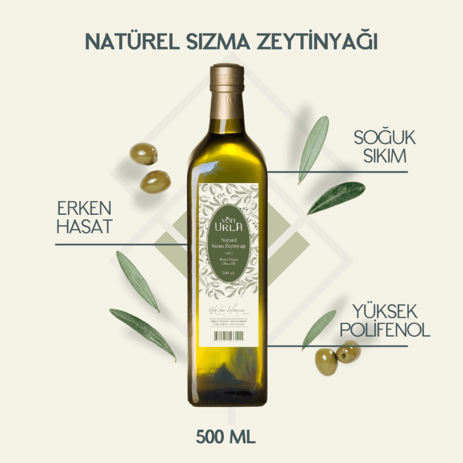 Natural Sızma Zeytintağı Erken Hasat 500 ML