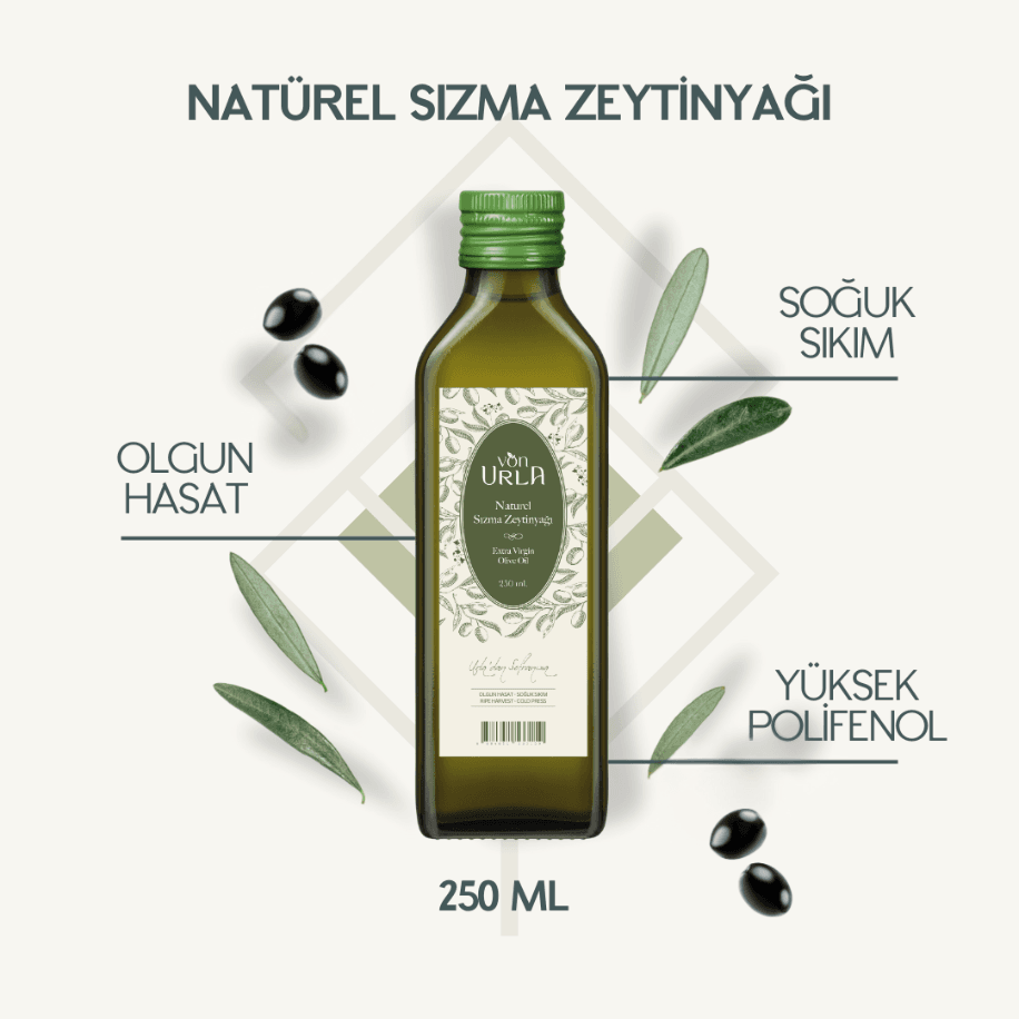 Natural Sızma Zeytintağı Olgun Hasat 500 ML Yeni Sezon