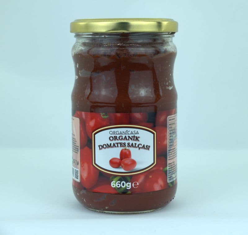 Organicasa Organik Domates Salçası 660 Gr