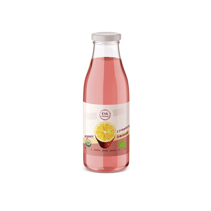 Eya Organik Çilekli Limonata 250 Ml