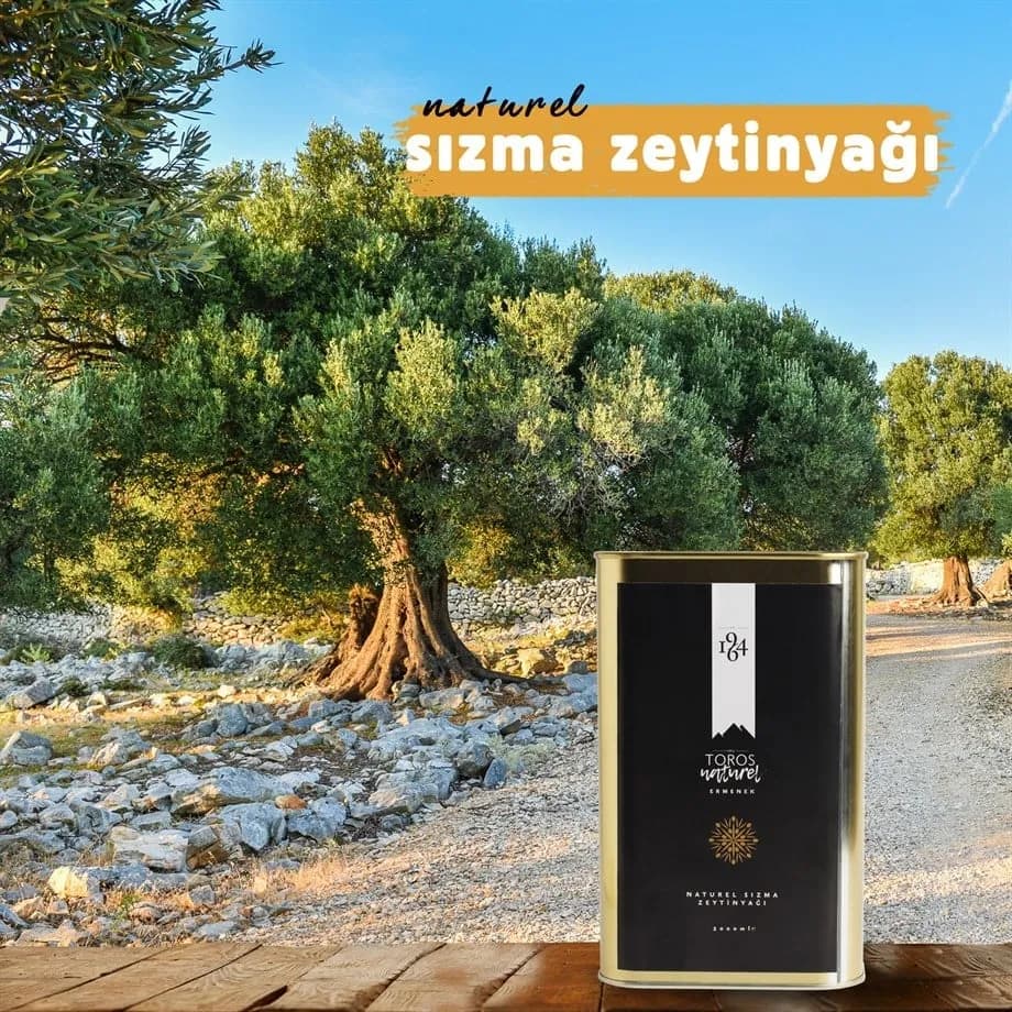 2000 ml Naturel Sızma Zeytinyağı (Teneke)