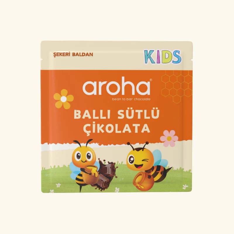 Kids Şeker İlavesiz Çikolata - 3 Boyutlu Kutu