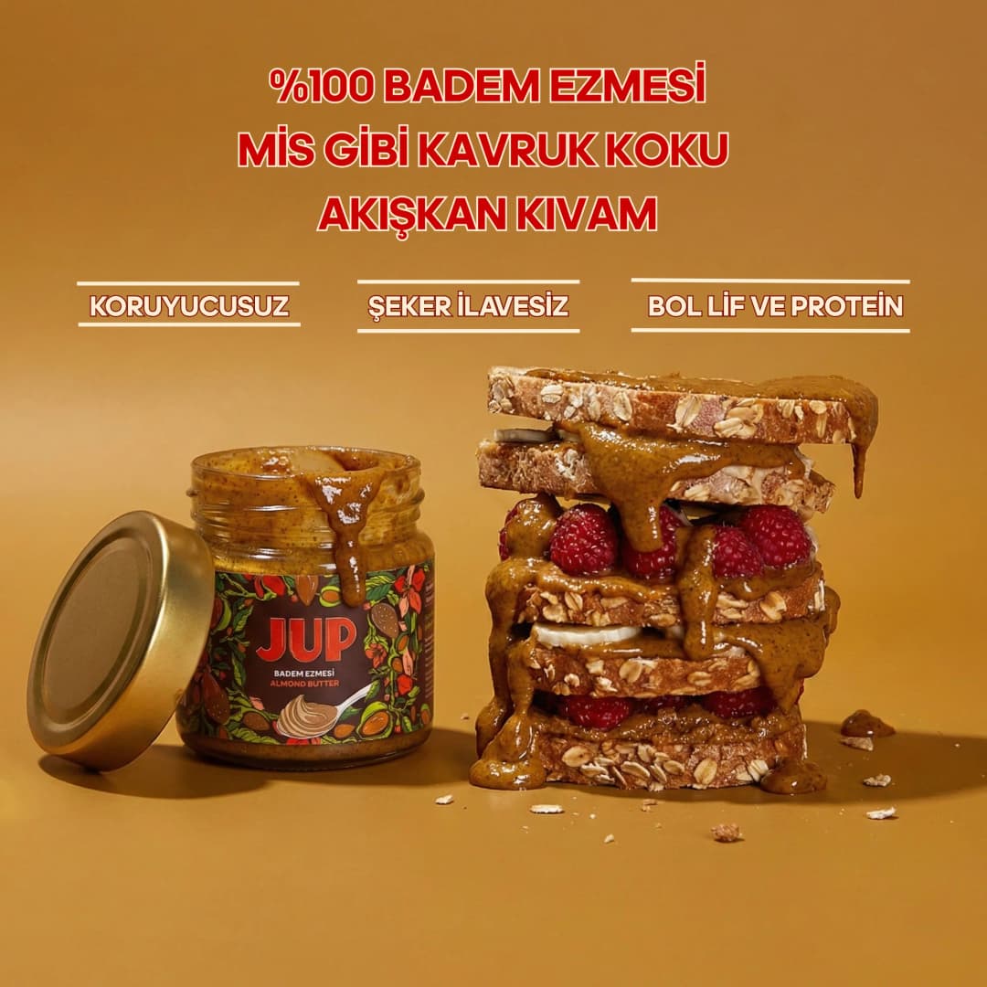 %100 Badem Ezmesi 200 gr