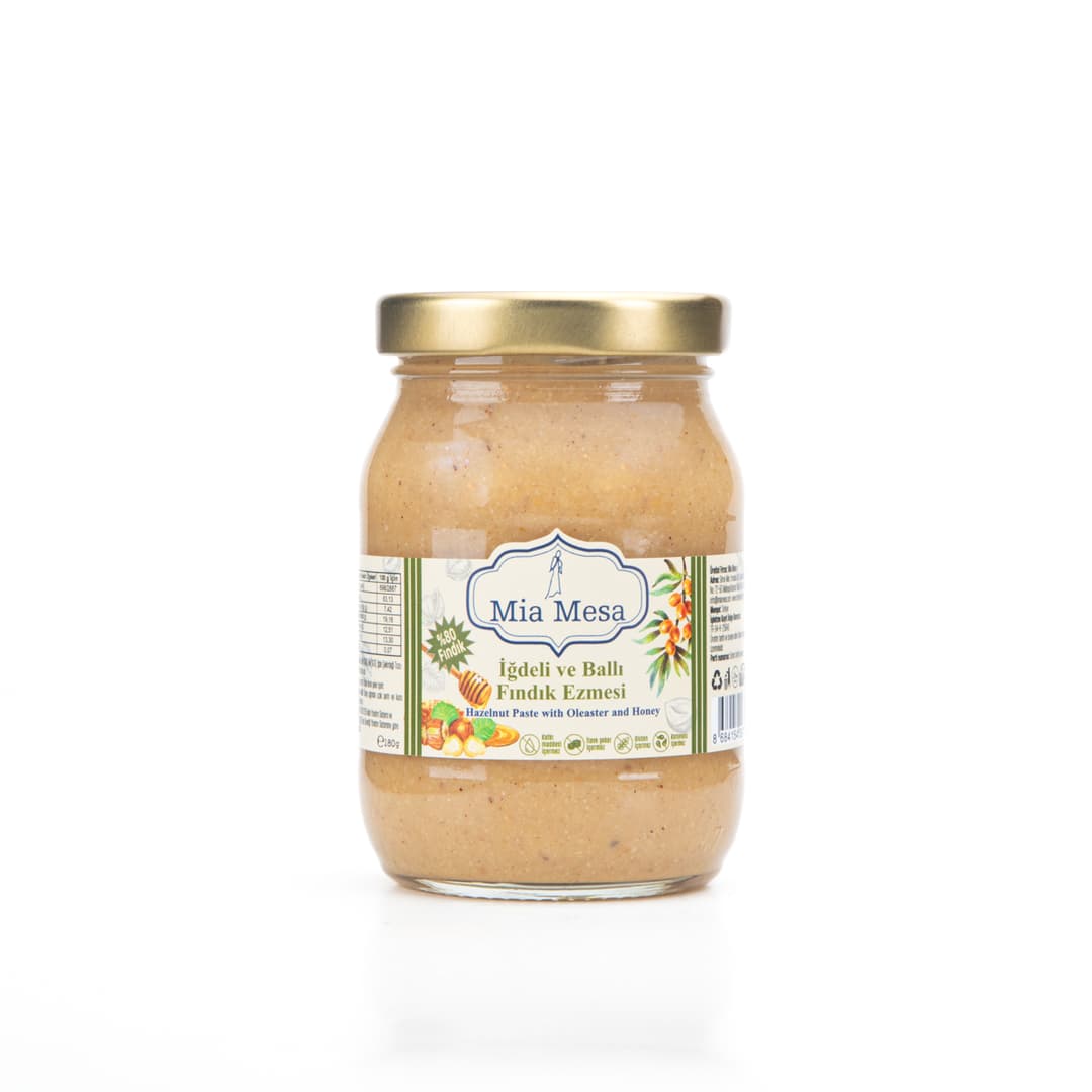 İğdeli ve Ballı Fındık Ezmesi 180 g